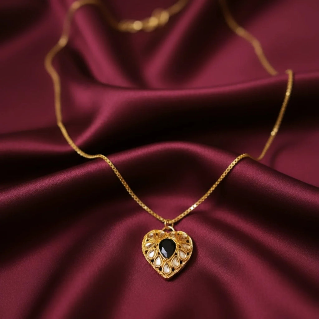 Heart Shape Pendant Set