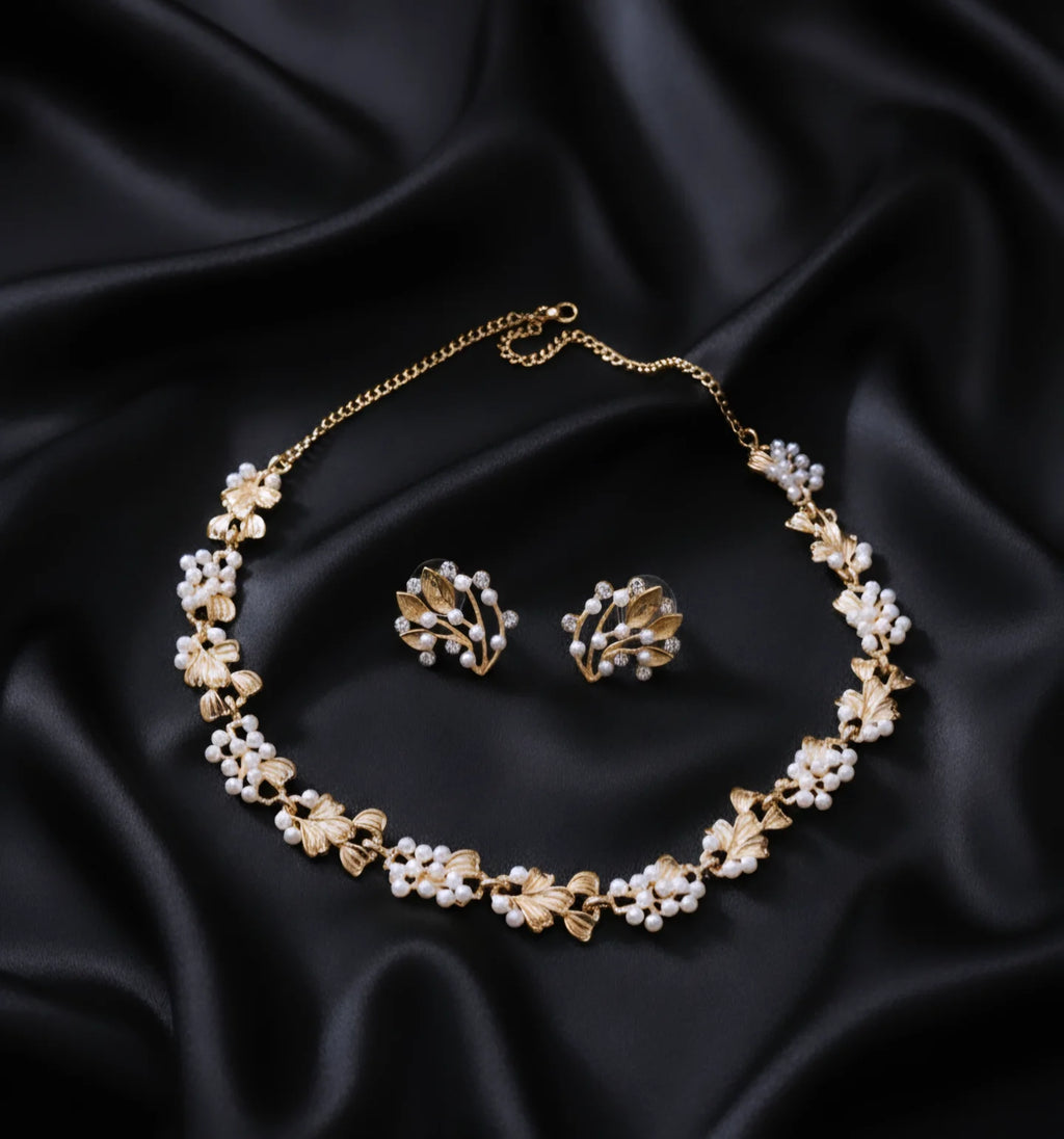 Pearl Choker Set