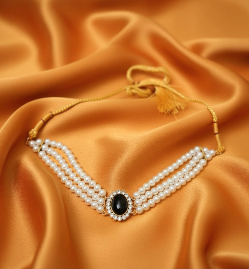 Pearl Choker Set