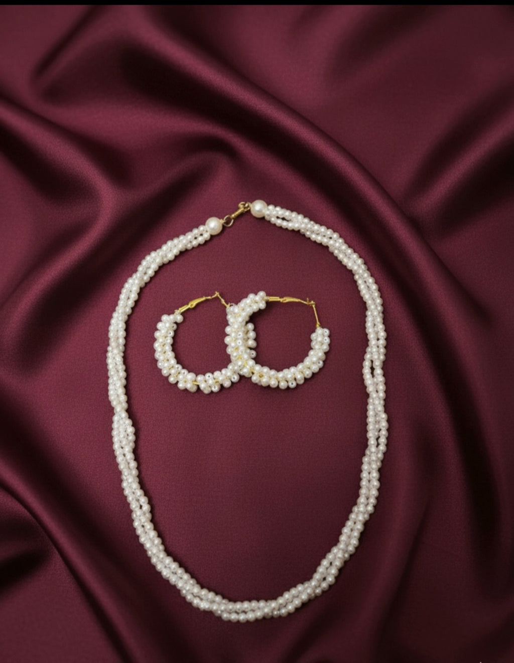 Pearl Necklace Set