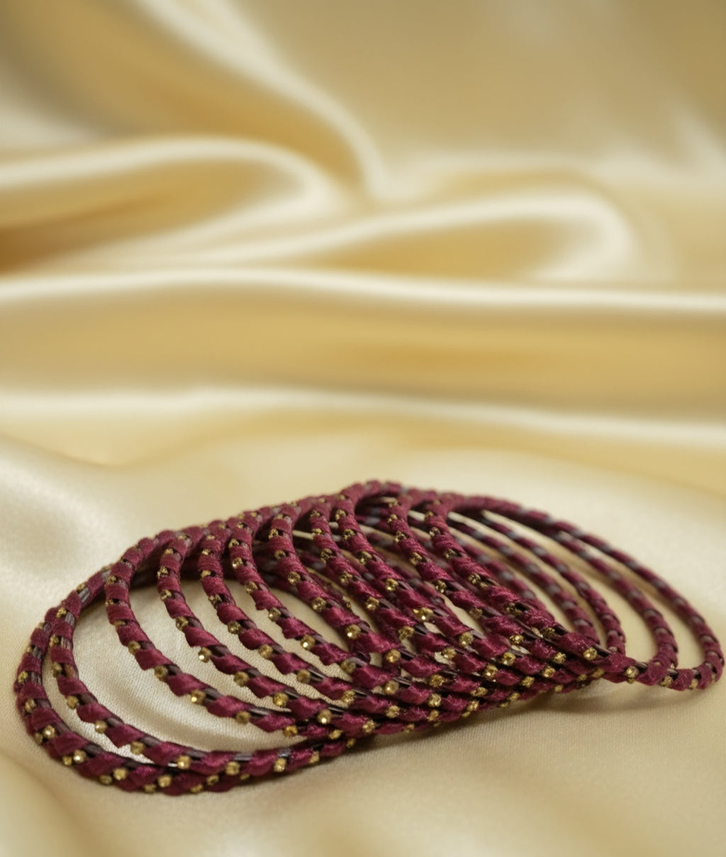 Maroon Bangles